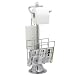 Top Star 280837 Toilet Roll Holder with Magazine Rack 56 cm Chromed