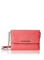 Michael Kors Bandolera Jet Set Travel Saffiano Smartphone Crossbody (Rojo)