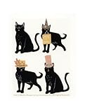 Martha Stewart Crafts Halloween Stickers, Animal Masquerade Cats