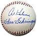 Charlie Gehringer & Al Kaline Autographed/Hand Signed Detroit Tigers Baseball PSA/DNA #K07488