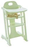 from East Coast Nursery Ltd East Coast White Gloss Multi Height Highchair (Model 3135)