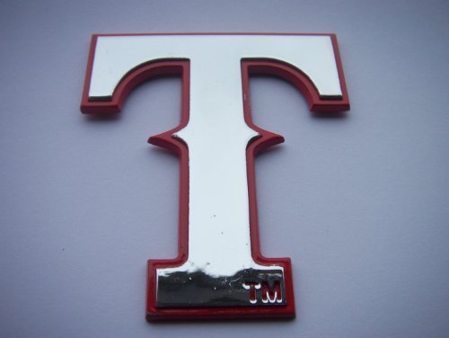 Texas Rangers Ultra Premium Metal Car Emblem