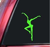 Fire Dancer - Dave Matthews Band Vinyl Decal Sticker - Lime Green