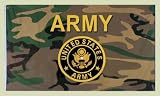 3' x 5' Woodland Camouflage U. S. Army Flag