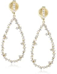 Kalan by Suzanne Kalan Almond Shape Dangle Post Earrings