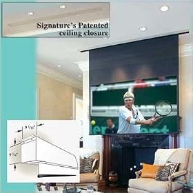 Draper Matte White: Signature/Series E Electric Screen - HDTV 220