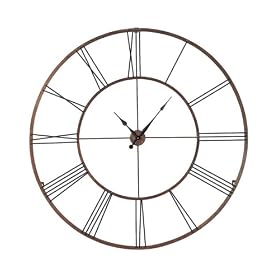 Roman Numeral Design Wall Clock - Extra Large From CBK Home