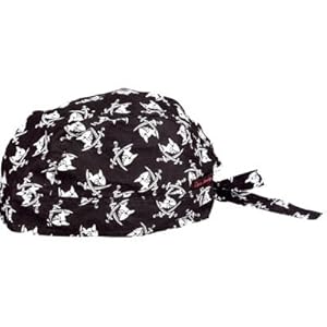 Die Spiegelburg 93521 - Capt'n Sharky: Bandana, schwarz (1 Stück)