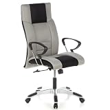 Buerostuhl24 634200 Prisma Fauteuil de bureau Noir/grispar HJH Office
