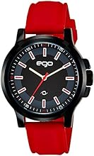 Maxima Ego Analog Black Dial Men's Watch - E-01180PAGB