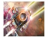 Acoustic Space Flight Art Photographic Poster Print by Mary Rucker, 16x20