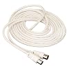 Hama - 29947 - Connectique - C�ble antenne 1 coax m�le / 1 coax femelle 9.52 mm - 1,50 m