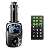 In Car All-in-1 iPod like control WMA/MP3 Wireless Modulator/FM transmitter for SD Card, USB Pen (Flash) drive and MP3 players with Remote Control