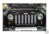 Jeep Wrangler JK Chrome Mesh Grille Insert 07-09