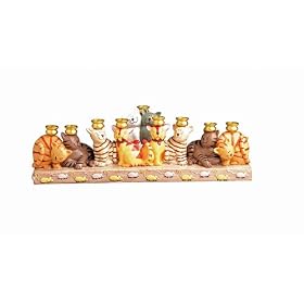 Cat Menorah