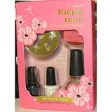 Konad Stamping Nail Art Set T Include M36+2 S.polish+top Coat