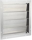 Broan 433 Automatic Shutter for Gable Mount Powered Attic Ventilator