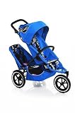 Sport Buggy Single Stroller with Doubles Kit - Graffiti Blue
