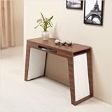 IMAGE OF Kodie Sofa/Console Table in Oak and White