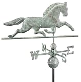 27 &acute; Luxury Blue Verde Patchen Horse Weathervane - B003FVHFIG