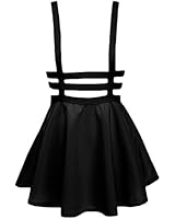 Bluetime Womens Pleated Short Braces Skirt（FBA）