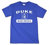 Duke Blue Devils 100-Percent Cotton School Spirit Short Sleeve T-Shirt