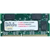 512MB Memory RAM for Dell Latitude C400, C400 1.2G, C510, C610, X200 144pin PC133 133MHz SDRAM SO-DIMM Black Diamond Memory Module Upgrade