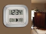 La Crosse Technology WS-8418AL-IT Atomic Digital Wall Clock with Moon Phase