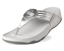 FitFlop Walkstar II in Silver Patent Leather