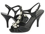 Nine West - Women's Nine West Sandals - Snasified - Black/Pewter