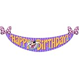 Minnie's Bow-Tique Dream Party Birthday Banner (1ct)