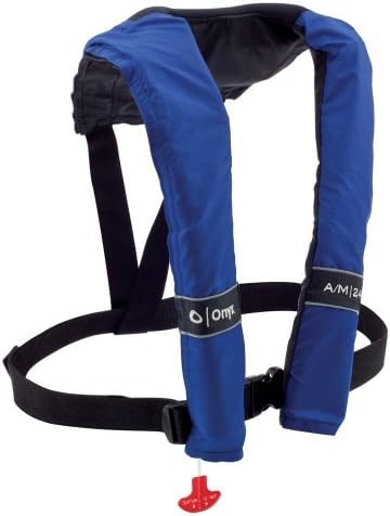 ONYX OUTDOORS 132000-500-004-12 / Onyx A/M 24 Automatic/Manual Inflatable PFD Blue