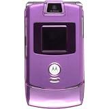 Wireless Solutions Crystal Clip-On Cover, Purple