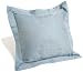 Pinzon Riviera Egyptian Cotton Jacquard 18-inch Square Pillow Sham, Ocean Image