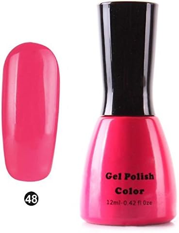 Soak off Nail Art UV LED Gel Primer Tips Polish Lamp Glitters DIY Manicure Pedicure #48