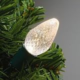 Review Brookstone  / LED C7 Oversized Lights, Warm White