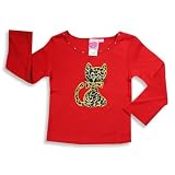 Lipstik - Girls Long Sleeve Tee Shirt, Red