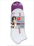 HANES Sport Women's Low Cut Socks - 6 Pairs - 415/6