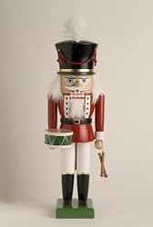 Decorative Christmas Nutcracker - Drummer (12.6 inches)