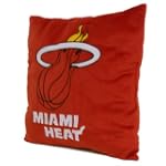 Miami Heat 16-Inch Polyester Felt Plush Pillow