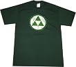 The Legend of Zelda: Triforce Symbol Green T Shirt.