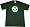 The Legend of Zelda: Triforce Symbol Green T Shirt, X-Large.