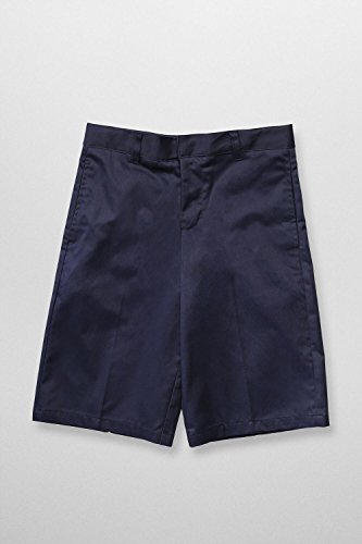 French Toast Flat Front Adjustable Waist Short Boys Navy 7