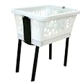 Top Hit 236096 W�schekorb mit ausklappbaren F�sse