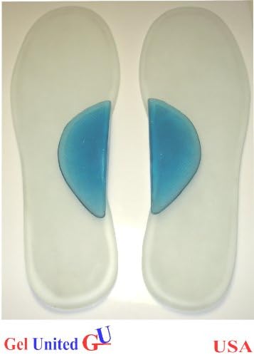 Semi Liquid Polymer Gel Foot Arch Support - 1 Pair -Large