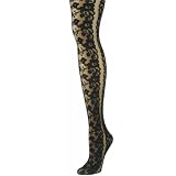 MeMoi Flower Duet Sheer Tights