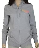 Roxy Womens "Vintage Pop" Full Zip Up Hoodie Gray YRXZU1GW-PEW