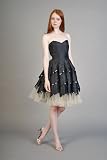 Black and Cream Dresses by Betsey Johnson