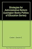 Strategies for administrative reform