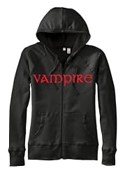 Vampire Juniors Zip Hooded Sweatshirt Hoodie